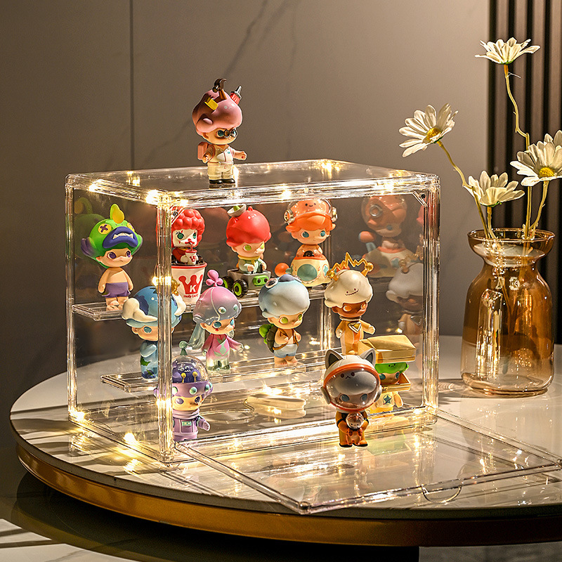 Shoe Box Display - Klare Displaybox für Fingures, faltbare Spielzeugvitrine
