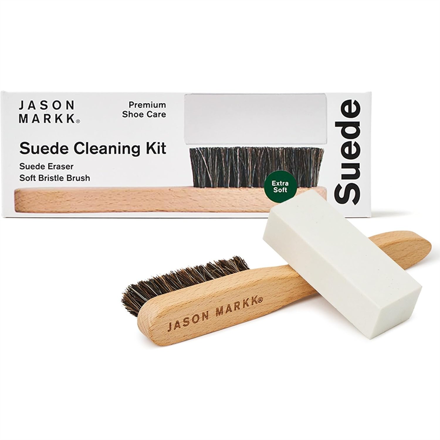 Sneaker Care For Suede - Wildleder-Reinigungsset für Schuhe mit Bürste &