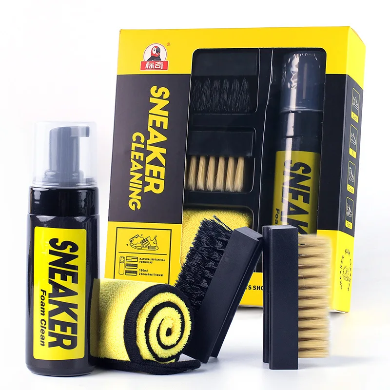 Sneaker Care For Suede - Wasserfreier Schaumstoff-Sneaker-Reiniger, 150 ml, Schuhreiniger, Schaumstoff-Trockenreinigungsanzug,