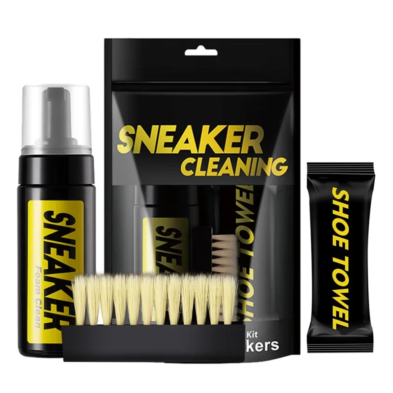 On Sneaker Care - 1 Set Schuh-Reinigungsschaum Trockenreinigungsset 150ML Wasserfreier