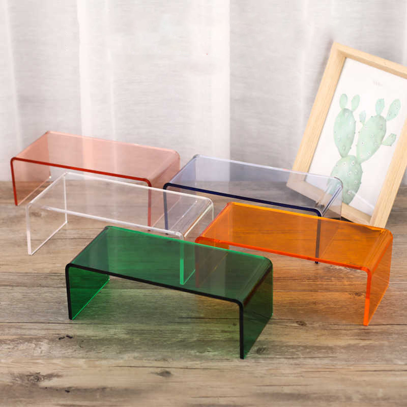 Buntes Acryl-U-förmiges Aufbew – Shoe Box Display Bewertung und Preis