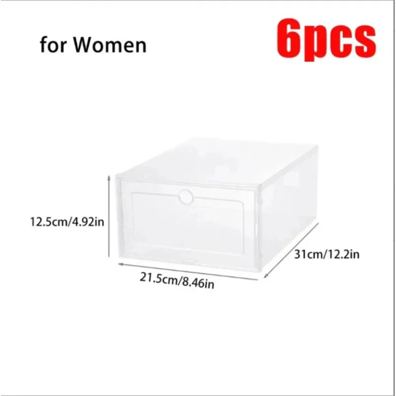 6 Stück transparente Schuhboxe – Shoe Box Display Bewertung und Preis