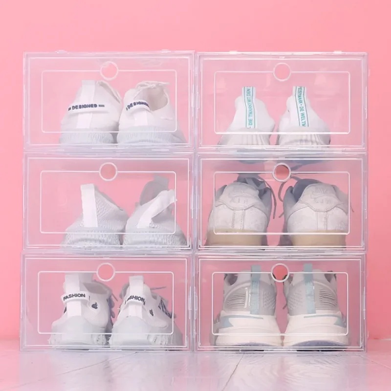 6 Stück transparente Schuhkart – Shoe Box Display Bewertung und Preis