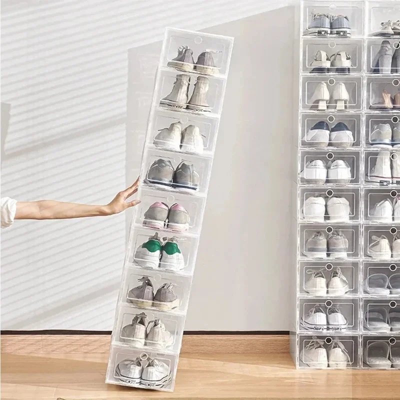 6 Stück transparente Schuhkart – Shoe Box Display Bewertung und Preis